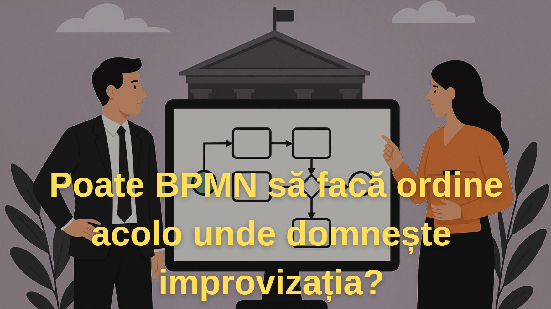 Cum poate BPMN să facă ordine acolo unde domnește improvizația?