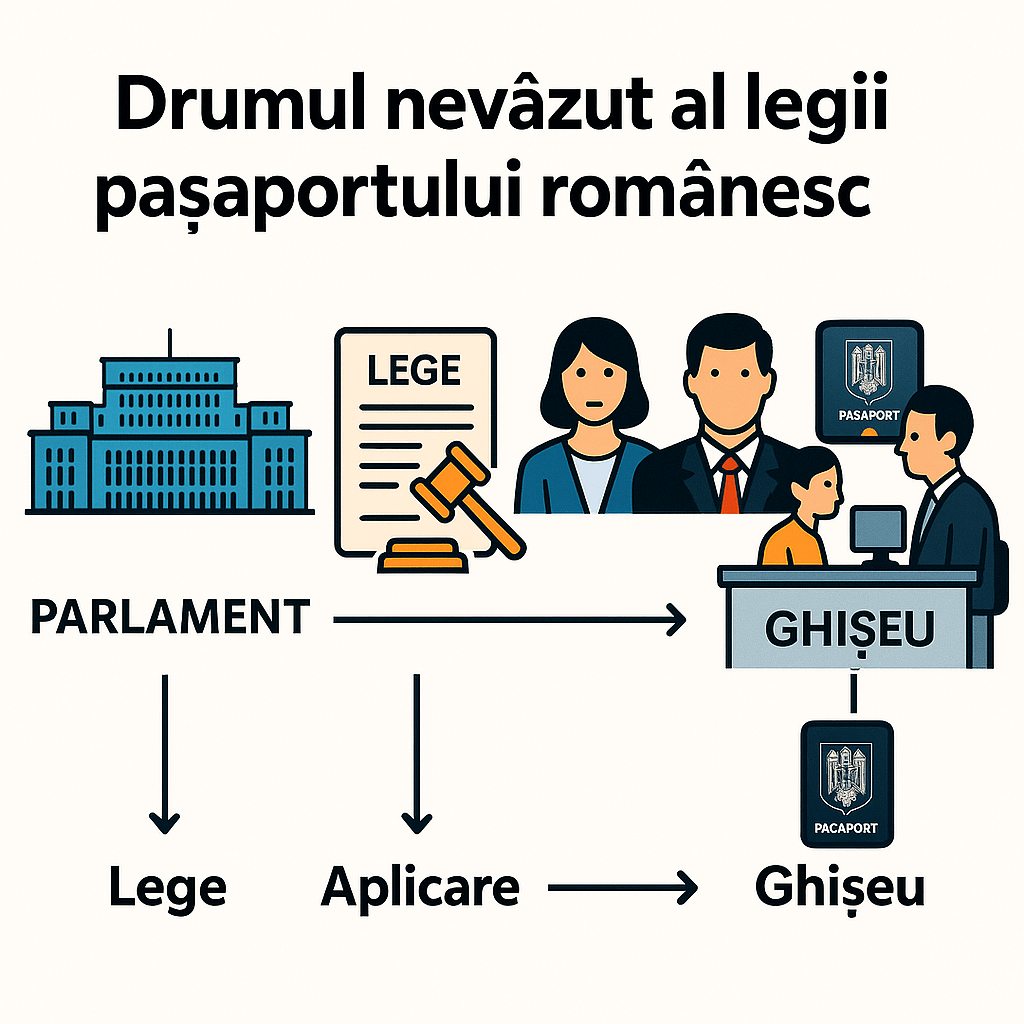 Cum ajunge o lege să devină pașaportul din mâna ta